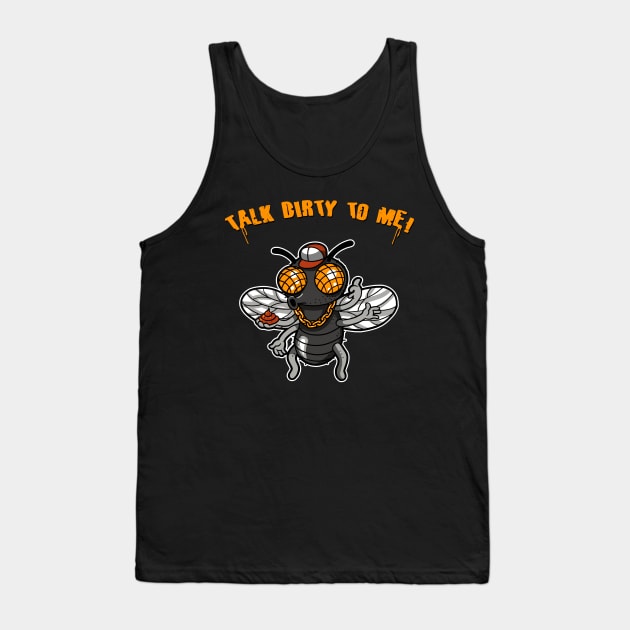 Funny Urban Hiphop Cute Dirty Fly Song Funny Music Meme Tank Top by BoggsNicolas